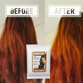 Natural Brown Henna powder for hair | 10 kg Pack | Ammonia Free Henna powder (1 kg X 10 Pack )